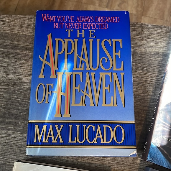 4 - MAX LUCADO HARD COVER SPIRITAL BOOKS - Picture 2 of 5